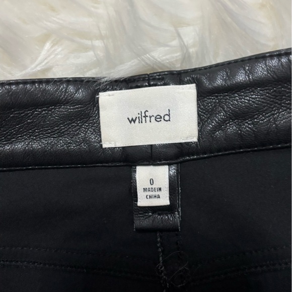 Aritzia Leather Skirt - Picture 2 of 3